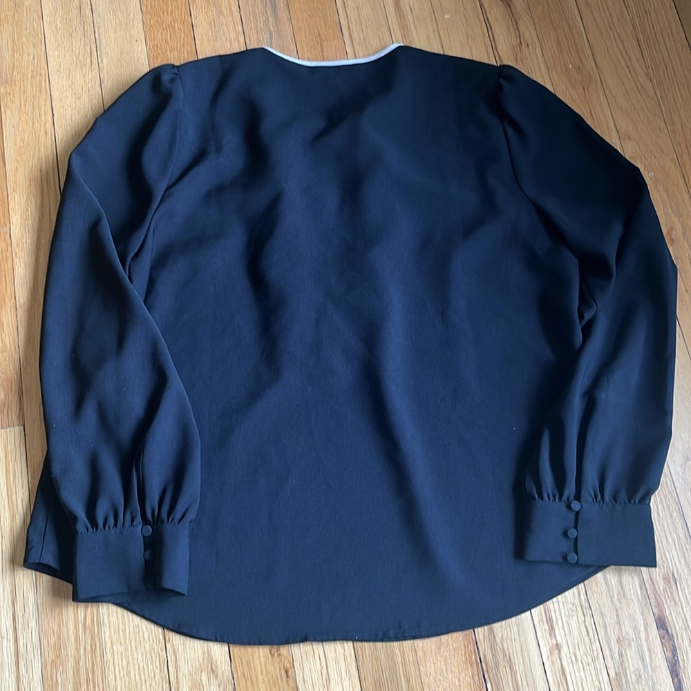 J.Crew Ruffle Blouse - Picture 3 of 4